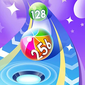 2048 Run Gorgeous Balls - free online game screenshot at Xicnmdu
