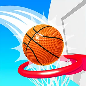 Bounce Dunk FRVR - free online game screenshot at Xicnmdu