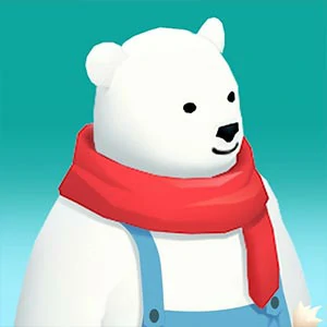 Idle Bear Island Polar Tycoon - free online game screenshot at Xicnmdu
