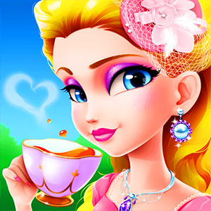 Princess Happy Tea Party Cooking - free online game screenshot at Xicnmdu